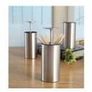 Stainless Steel Toothpick Box Simple Personality Automatic Toothpick Holder J3V5