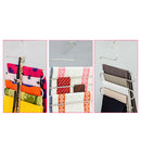 Stainless Steel 5 Layers S-Type Clothes Pants Hanger Holder Rack Organizer,