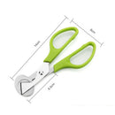 Stainless.Steel Blade Egg Quail Scissor Clipper Cracker Opener Cigar Cutter Tool