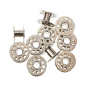 10 Pieces Metal Universal Sewing Machine Metal Bobbins Bobbin Spool 20mm
