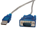 Brand New USB 2.0 to Serial RS232 DB9 9Pin Adapter Converter Cable  Z