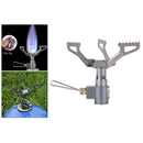 Outdoor Camping Gas Stove Burner Picnic Mini Ultra light Folding Propane Stove