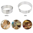 Stainless Steel Round Cake Layer Cutter Mold Cake Slicer Circle Cake Mold