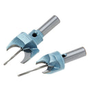 Steel Alloy Woodworking Router Bit Buddha Beads Ball Drill Bit Set 16mm&20mm