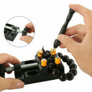 37 IN 1 Micro Hand Drill Precision Pin Vise Twist Bits Set Woodworking Tool Kit