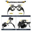 Watch Tools Watch Repair Tool Kit Head Wearing Magnifying Glass With Led Li L1A6
