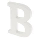 DIY Decorative Wood Alphabet Craft Letters Sign Plaque Wall Hanging Decor B
