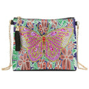 DIY Butterfly Special Shaped Diamond Painting Leather Chain Messenger Bags