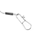 T006-2 Black Plastic Snap Release Clip Outrigger Downrigger Power Grip