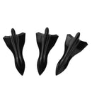 10pcs Shark Fin Diffuser Vortex Generator for Windscreen RoofSpoiler Bumper