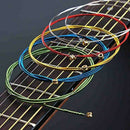 2 Set of 12pcs Replacement Steel Rainbow Colour Folk Acoustic Guitar Strin BLI