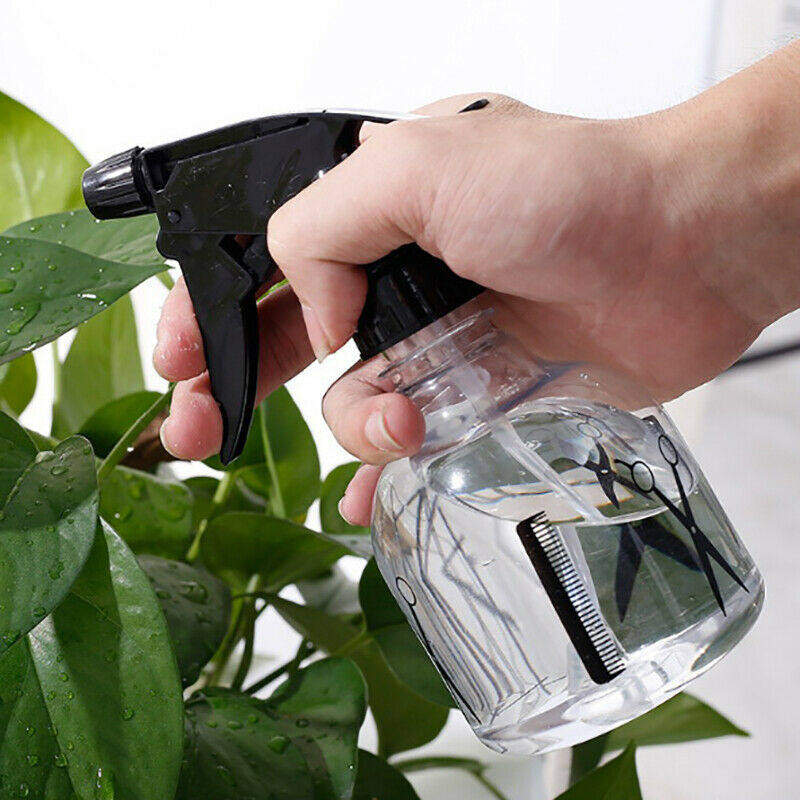 250ml Plastic Hairdressing Spray Bottle Blow Can Plant Flower Water Spra Kw