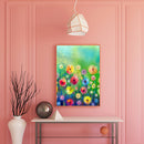 Vibrant Flower Diamond Painting DIY Full Round Drill 5D Needlework (B2417) A