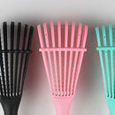 Pink Women Hair Scalp Massage Comb Hairbrush Wet Curly Detangle Hair Brush  L4Z1