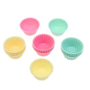 12 pcs Silicone Cake Cupcake Cup Cake Tool Bakeware Baking Silicone Mold DIY Nw
