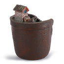 Rustic Succulent Pot Planter Flowerpot Home Desktop Potted Holder Garden