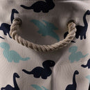 Dinosaur Cartoon Canvas Storage Basket for Toys Child Folding Laundry Baske