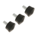 Camera Monopod Tripod Feet Non-slip Pad w/ 3/8'' Screw Replacement - Pack of 3