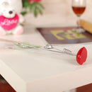 Desk Standing Heart Shape Wire Photo Holder Card Paper Note Memo Clip Decoration
