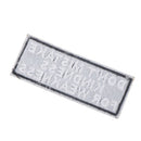 1pc don't mistake cloth badges patch embroidered applique sewing label patches Z
