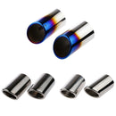 1 Pair Exhaust Pipe Tip Finisher For Audi A4/A4L/Q5/Q3/A3/A1/A5 2009-2016