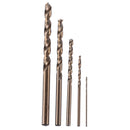 5pcs HSS CO M35 Cobalt Twist Drill Bits For Metal Steel 1mm 2mm 3mm 4mm 5mm
