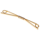 2Pcs Fashion Men Shirt Collar Brooch Tip Plain Tie Ball Pin Bar Clasp Clip