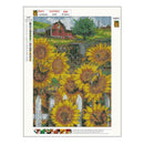5D DIY Full Drill Diamond Painting Sunflower Cross Stitch Embroidery Mosaic