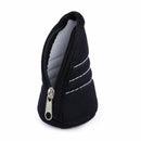 BLACK Car Gear Shift Knob Shifter Cover Sleeve Protection Antislip Zipper Cover