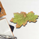 New 100Pcs Artificial Cloth Maple Leaves Multicolor Autumn Fall Leaf For Ar P8E9