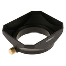 Universal Square Lens Hood 46mm Protector for DSLR Mirrorless Camera Camcorder,
