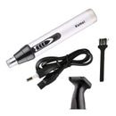 Electric Ear and Nose Hair Trimmer Dual Edge Blades Easy Cleaning for Men