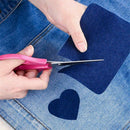 20X Iron-on Elbow Knee Repair Denim Jeans Patches Sewing Applique DIY Craft J7