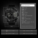 SKMEi Dual Display Digital Men'S Watch Multi-Function Time Waterproof Watch