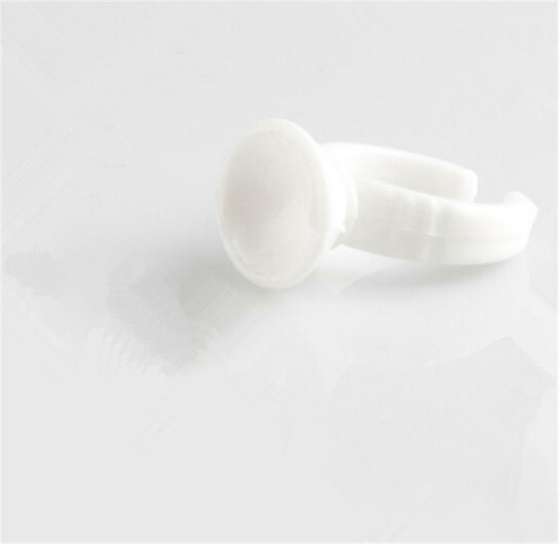 100pcs Glue Rings Disportable Pallet Holder Eyelash Extention Tatto Pigment TOCA