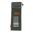 Camping Tent Pegs Nails Storage Bag Hammer Pouch for 30cm Pegs
