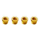 Aluminum Alloy Anti-rust Bicycle V Brake Screw Bolt Bike Replacement Golden