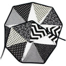 12 Flags 3.2m Black White Cotton Party Wedding Pennant Bunting Banner Decor U9I1