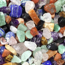 Colorful Mixed Stone & Crystal Gem Chips Tiny Small Polished Stones 100g Hot