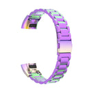 Strap Bracelet Stainless Steel Wristband for Huawei Band 4 Pro (Colorful) A