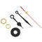 Clockwork with 3 Pointer Sets 3 Pointer Black + Red DIY NEW T3Z2