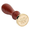 Brass Wax Seal Stamp Handmade Bee Shape Fire Painting Stamp for Envelope Wedding