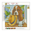 5D DIY Full Drill Diamond Painting Dog Cross Stitch Embroidery Craft Kit