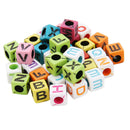 200pcs Mixed Kids DIY Necklace Bracelets Hair Accessory Making Letter Beads