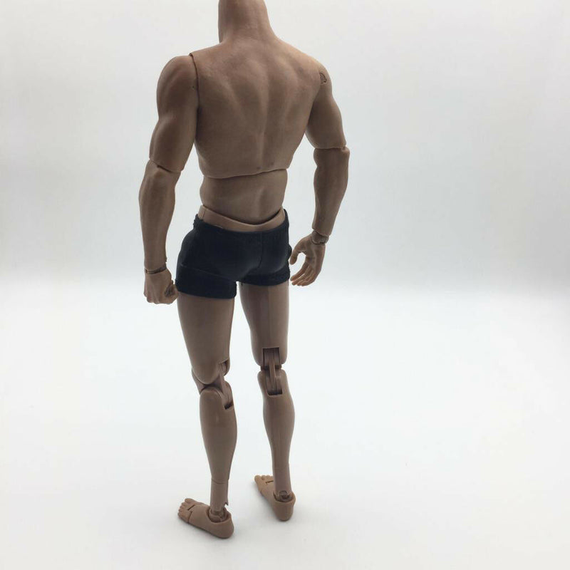 1:6 Soldier Artificial Leather Man's Shorts for 12'' Phicen Kumik Hot Toys