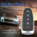5 Buttons Remote Key Fob Case for FORD Edge Escape Explorer Lincoln MKS MKT A