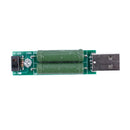 1 pcs green metal USB charging current detection load test equipment