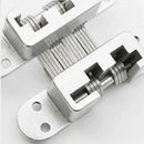 2 x Hidden Cross Hinge Invisible Concealed Hinges Folding Door Hinge D GRH