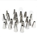 32X Icing Piping Nozzles Tips Bags Cake Sugarcraft Pastry Decor Baking Tools Kit