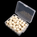 60 Pieces Round Wood Map Tacks Decorative Push Pins for Home Office Crafts